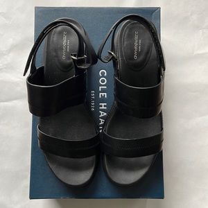 Cole Hana Black Sandals